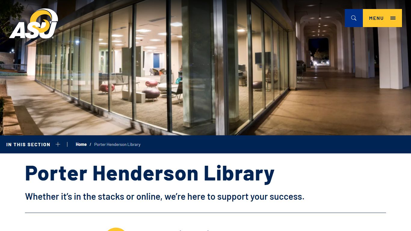Porter Henderson Library - Angelo State University