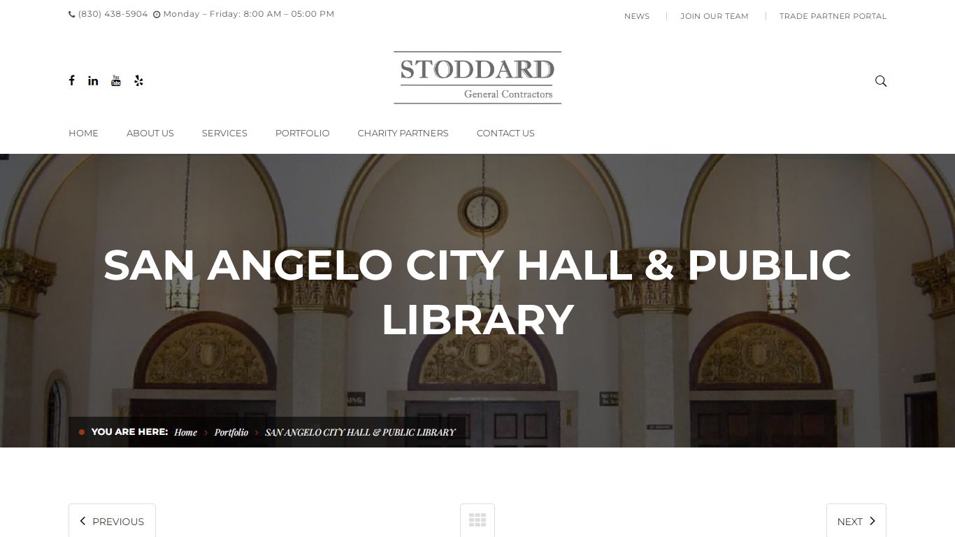 SAN ANGELO CITY HALL & PUBLIC LIBRARY – Stoddard
